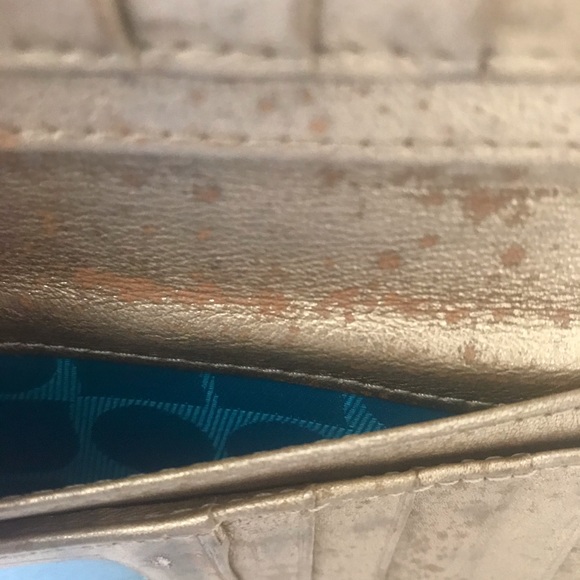 231.  Kate Spade New York wallet - vintage look - Picture 7 of 9